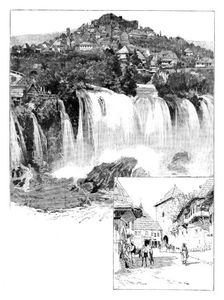 Ten Days in Bosnia: the Fall and the Gate, Jajce, 1895. Creator: Unknown