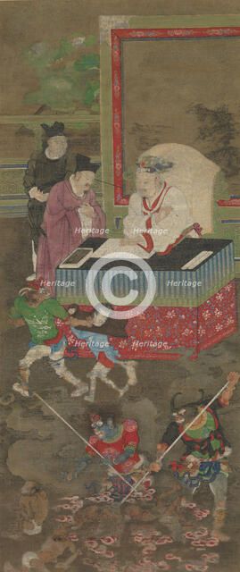 Ten Kings of Hell, before 1195. Creator: Jin Chushi.