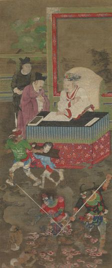 Ten Kings of Hell, before 1195. Creator: Jin Chushi