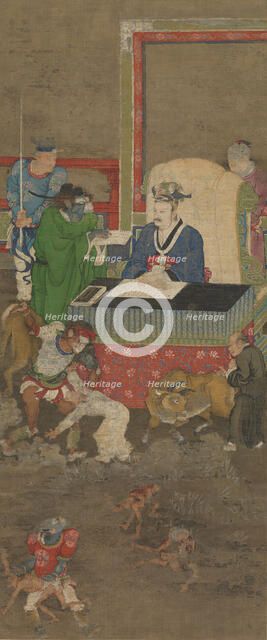 Ten Kings of Hell, before 1195. Creator: Jin Chushi.