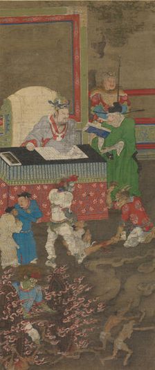 Ten Kings of Hell, before 1195. Creator: Jin Chushi