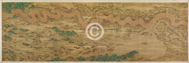Ten Thousand Miles along the Yellow River, datable to 1690-1722. Creator: Unknown.