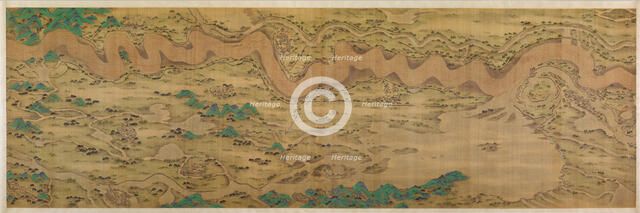 Ten Thousand Miles along the Yellow River, datable to 1690-1722. Creator: Unknown.