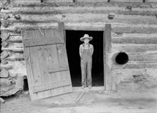 Ten year old son of tobacco sharecropper..., Granville County, North Carolina, 1939. Creator: Dorothea Lange