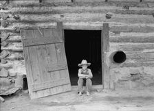 Ten year old son of tobacco sharecropper..., Granville County, North Carolina, 1939. Creator: Dorothea Lange