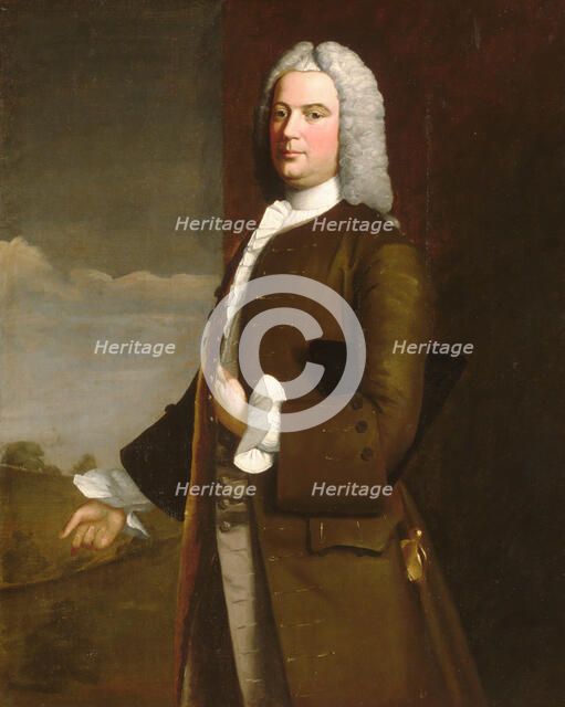 Tench Francis, 1746. Creator: Robert Feke.