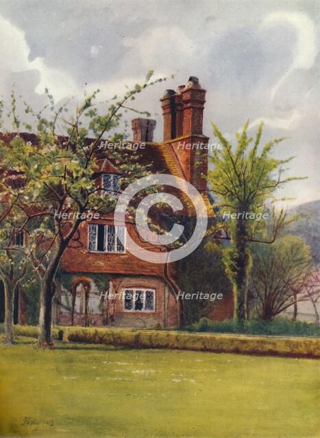'Tenchleys Manor House', 1913, (1914). Artist: James S Ogilvy.