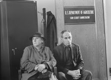 Tenant Purchase applicants, Stockton, California, 1938. Creator: Dorothea Lange