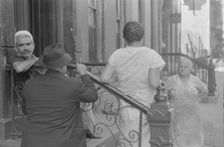 Tenants, 61st Street between 1st and 3rd Avenues, New York, 1938. Creator: Walker Evans