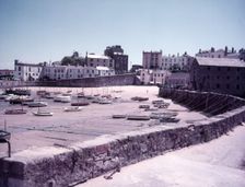 Tenby Harbour, Pembrokeshire, c1955. Creator: Arthur Charles Kirby Ware