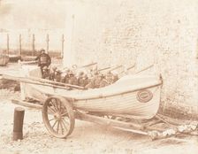 Tenby Lifeboat, 1853-56. Creator: John Dillwyn Llewelyn