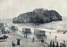 Tenby - St. Catherine's Rock and Fort 1895