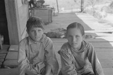 Tengle boys, Hale County, Alabama, 1936. Creator: Walker Evans