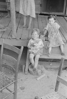 Tengle children, Hale County, Alabama, 1936. Creator: Walker Evans