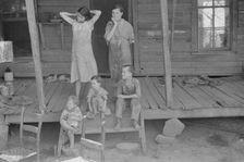 Tengle children, Hale County, Alabama, 1936. Creator: Walker Evans