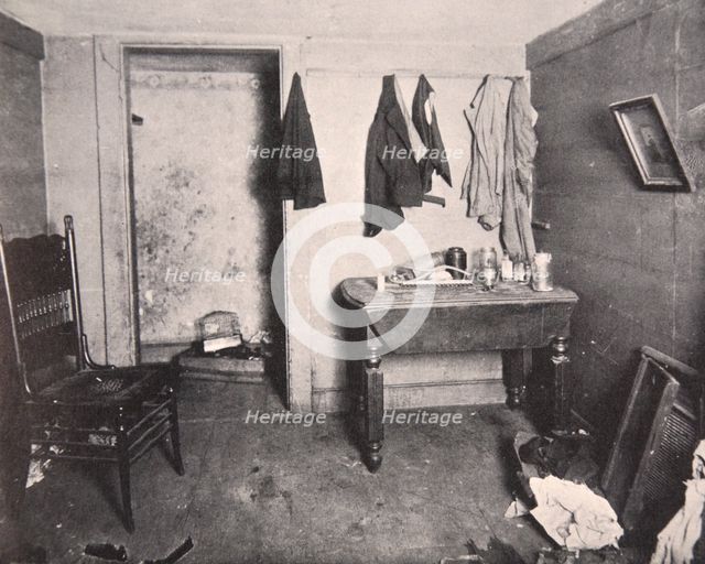 Tenement housing, New York City, USA, 1890s. Creator: Unknown.
