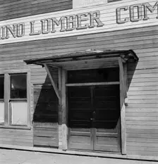 Tenino, Thurston County, Western Washington, 1939. Creator: Dorothea Lange