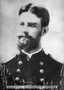 Teniente Richmond Pearson Hobson (1870-1937), United States Navy Rear Admiral, c1910