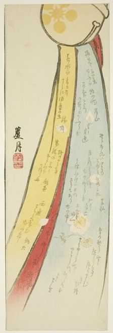 Tenman Shrine Bell, Japan, 1860s. Creator: Nakagawa Rogetsu