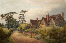 Tennal Old Hall, 1879. Birmingham. Creator: Sidney Currie