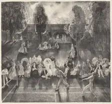 Tennis, 1920. Creator: George Wesley Bellows