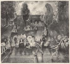 Tennis, 1920. Creator: George Wesley Bellows