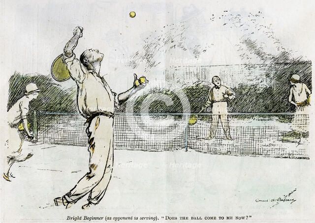 'Tennis', 1920. Artist: Unknown