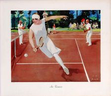 Tennis, 1930s. Creator: Wiertz, Jupp (1888-1939)