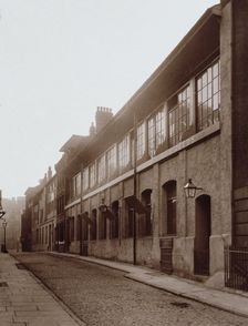 Tennis Court, James Street, Haymarket, c1886. Creator: Henry Dixon & Son