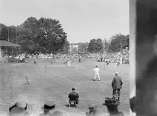Tennis finals - Newport, 13, 1913. Creator: Bain News Service