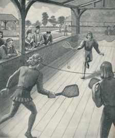Tennis in the Days of the Tudors c1934
