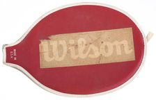 Tennis racket cover used by Althea Gibson, ca. 1960. Creator: Wilson Sporting Goods Co.