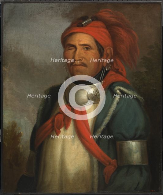 Tenskwatawa, c. 1830-1833. Creator: Henry Inman.