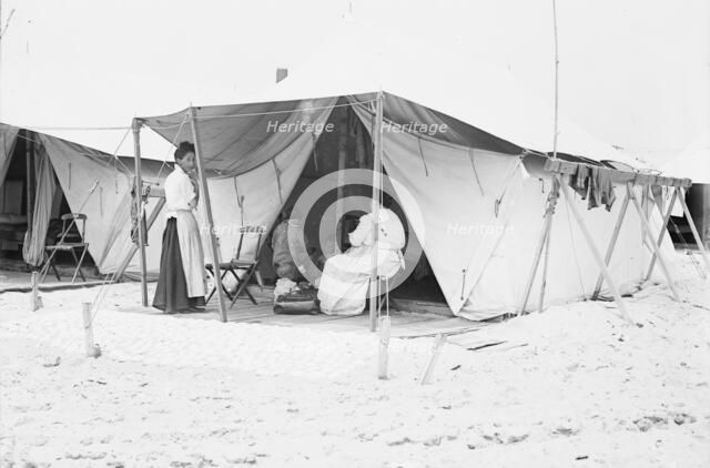 Tent City, Rockaway, 1910. Creator: Bain News Service.
