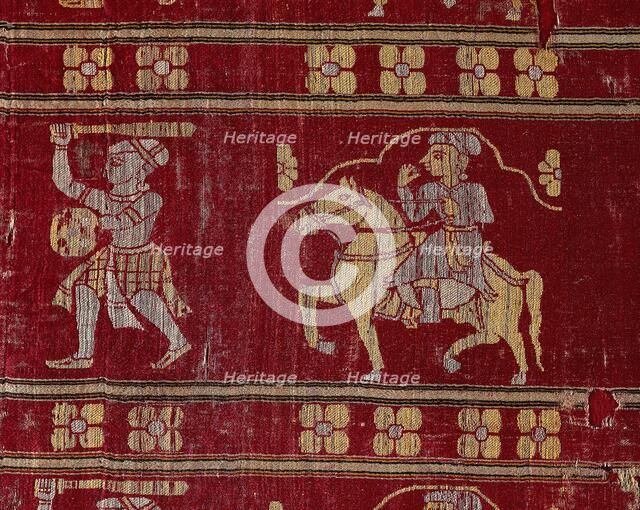 Tent Hanging (Part of a Larger Piece), 1560-1610. Creator: Unknown.