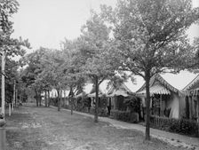 Tent life at Ocean Grove, N.J., c1906. Creator: Unknown