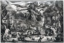 Tentation de St Antoine c1615-1635 (1924)Artist: Jacques Callot