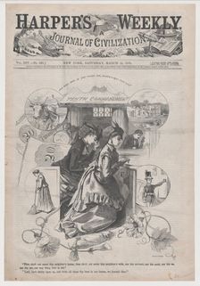 Tenth Commandment (Harper's Weekly, Vol. XIV), 1870. Creator: Unknown
