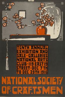 Tenth annual exhibition and sale [..] national society of craftsman, c1887 - 1922. Creator: Unknown