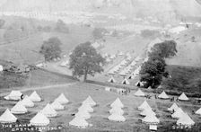 Tents at Castleton, 1904.Artist: Shefo