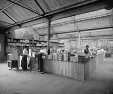 Teofani Cigarette Factory, Brixton, London, 1916. Artist: Bedford Lemere and Company
