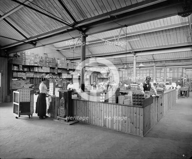 Teofani Cigarette Factory, Brixton, London, 1916. Artist: Bedford Lemere and Company