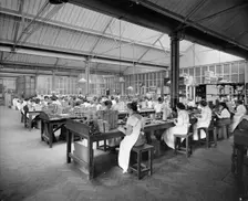 Teofani Cigarette Factory, Brixton, London, 1916. Artist: Bedford Lemere and Company