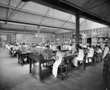 Teofani Cigarette Factory, Brixton, London, 1916. Artist: Bedford Lemere and Company