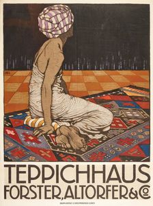 Teppichhaus Forster, Altorfer & C, 1911. Creator: Mangold, Burkhard (1873-1950)