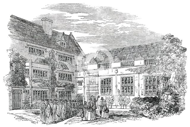 Tercentenary Anniversary of King's School, Sherborne, 1850. Creator: Unknown.