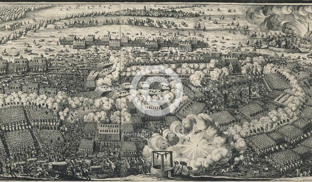 Tercio. Detail of the Battle of Lützen, 1632.