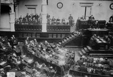 (Terauchi?) addressing Lower House, Japan, 1917. Creator: Bain News Service