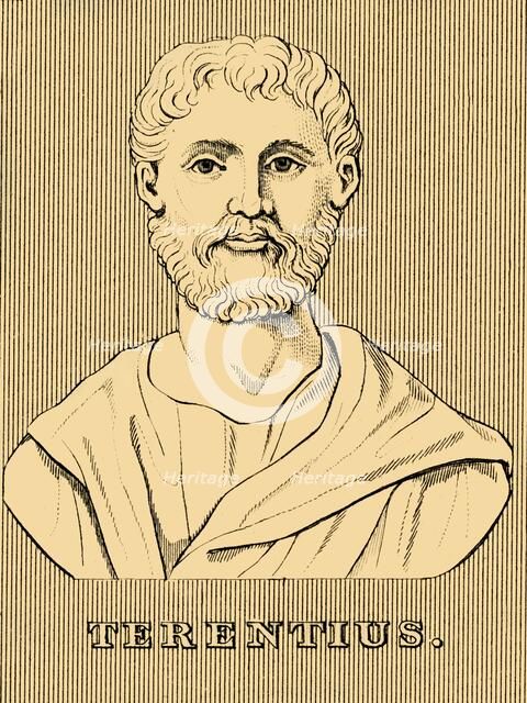 'Terentius', (c195-c 159 BC), 1830. Creator: Unknown.