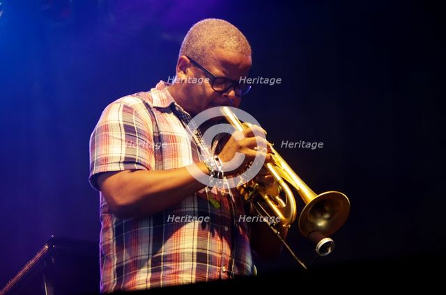 Terence Blanchard, Love Supreme Jazz Festival, Glynde, East Sussex.  Artist: Brian O'Connor